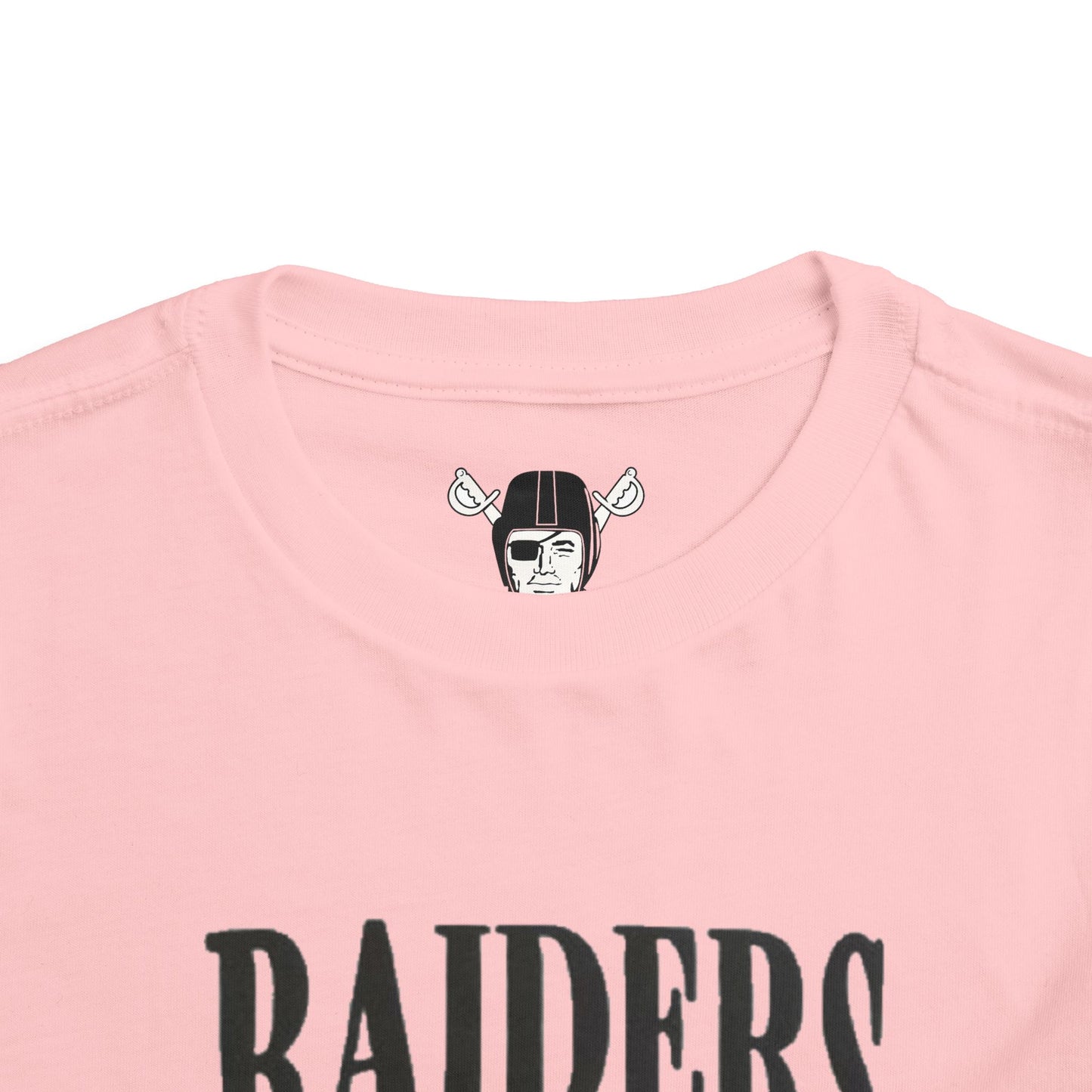 Toddler Raiders Vintage 'One Nation' Football Tee (Pink)