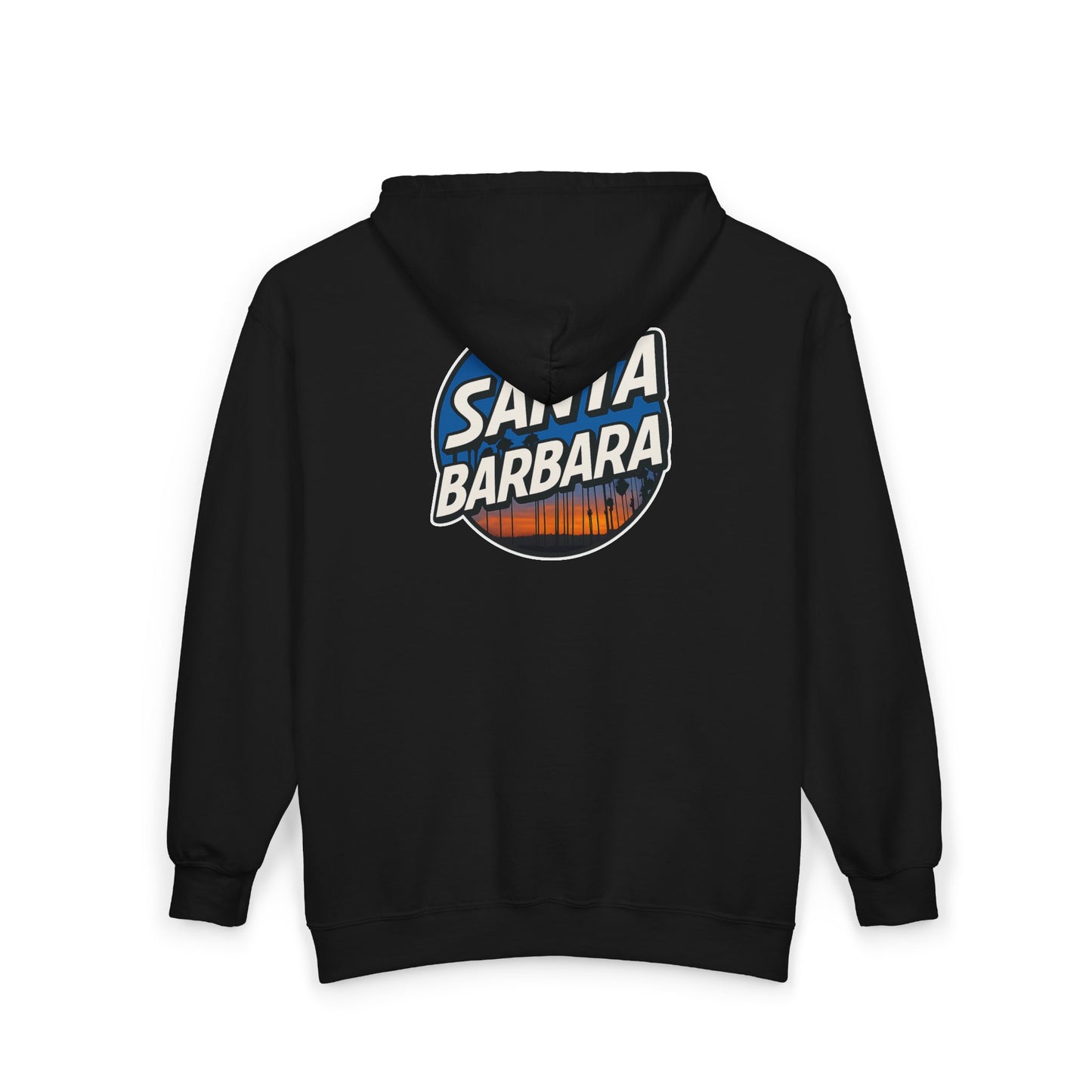 Santa Barbara Sunset Zip Hoodie