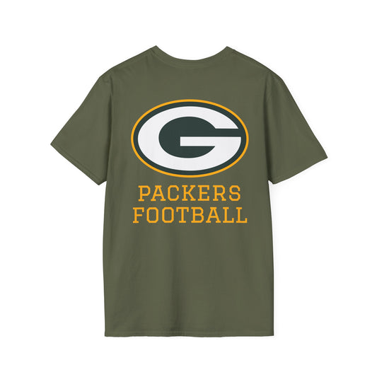 Green Bay Packers Military Green Logo T-Shirt — Fan Tee
