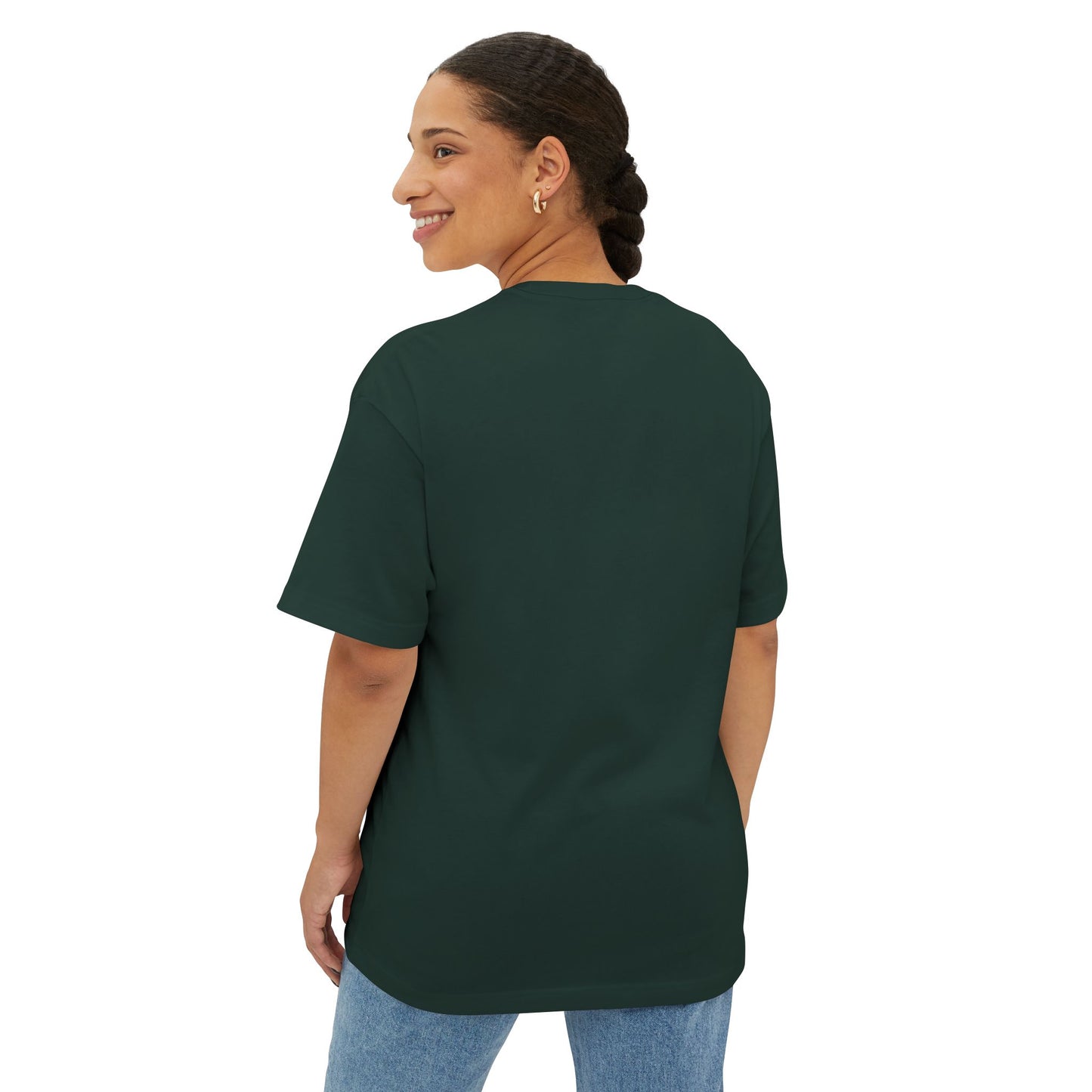 "No Justice" Graphic Tee — Social Justice Statement Shirt (Forest Green)