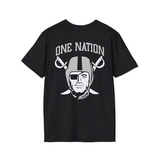 Las Vegas Raiders One Nation T-Shirt (Black)