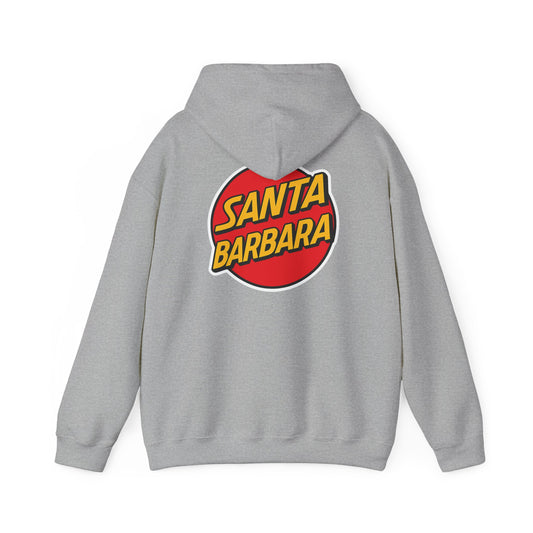 Santa Barbara Hoodie — Sports Grey City Pullover