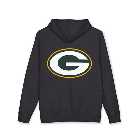 Packers Heavyweight Hoodie — Green Bay Football Pullover (Charcoal Grey)