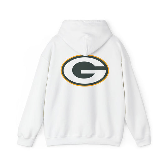 Packers Midweight Hoodie — Football Fan Hoodie (White)