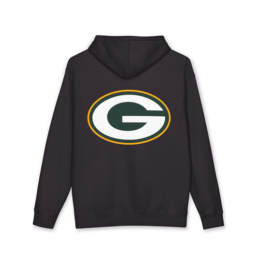 Packers Heavyweight Hoodie — Green Bay Football Pullover (Black)