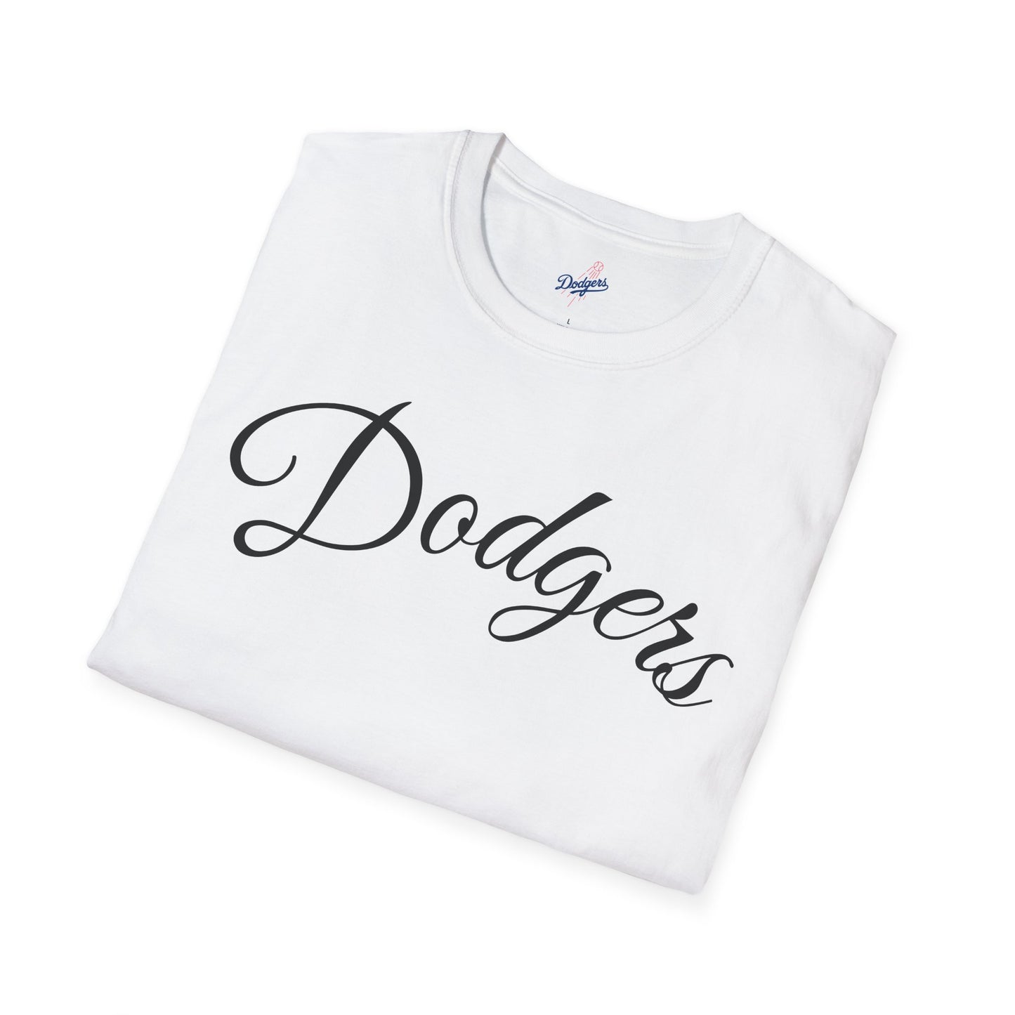 2024-2025 Dodgers Back-to-Back World Series Champions Trophy Softstyle Lightweight T-Shirt