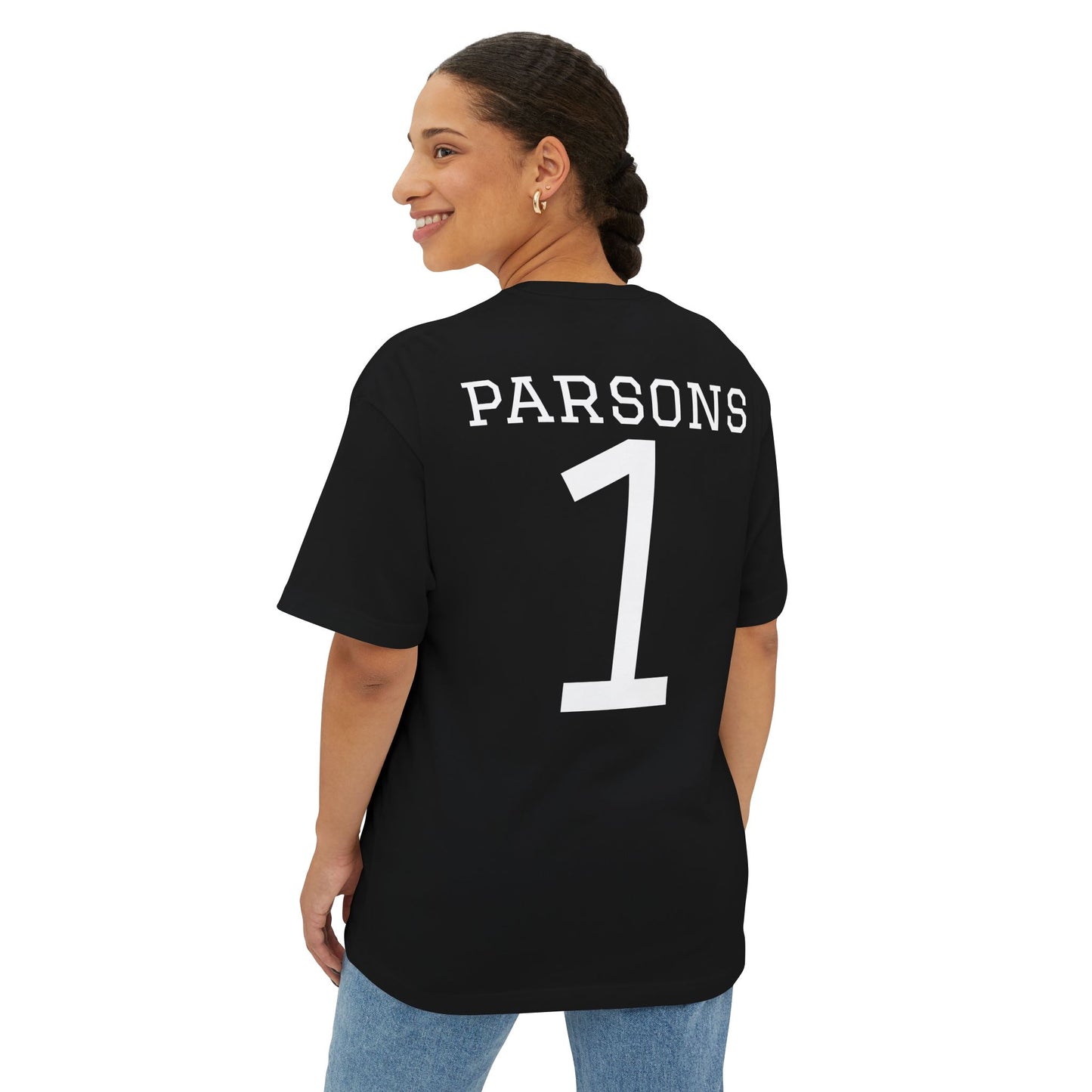 Packers Parsons Football Fan Tee — Vintage Team Shirt (Black)