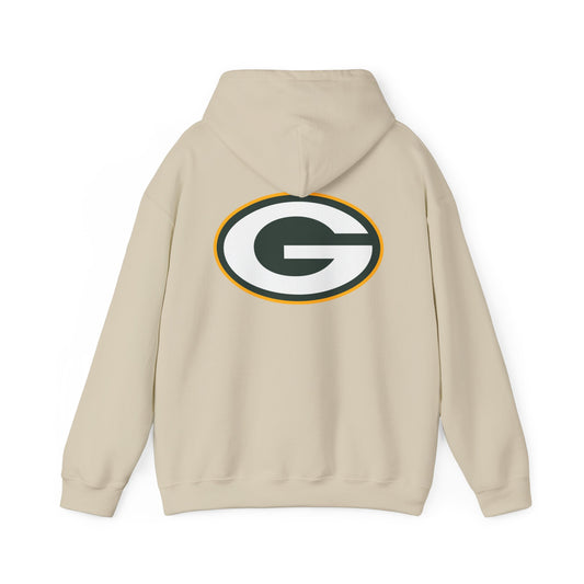Packers Midweight Hoodie — Football Fan Hoodie (Sand)