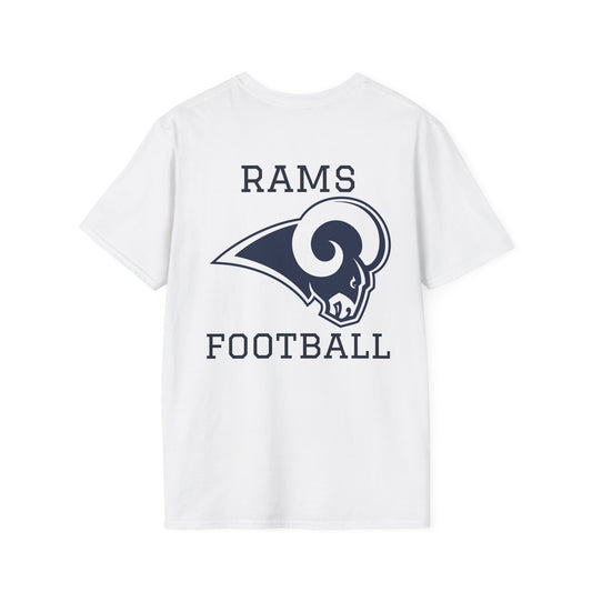 Los Angeles Rams Football Softstyle Lightweight T-Shirt (White)