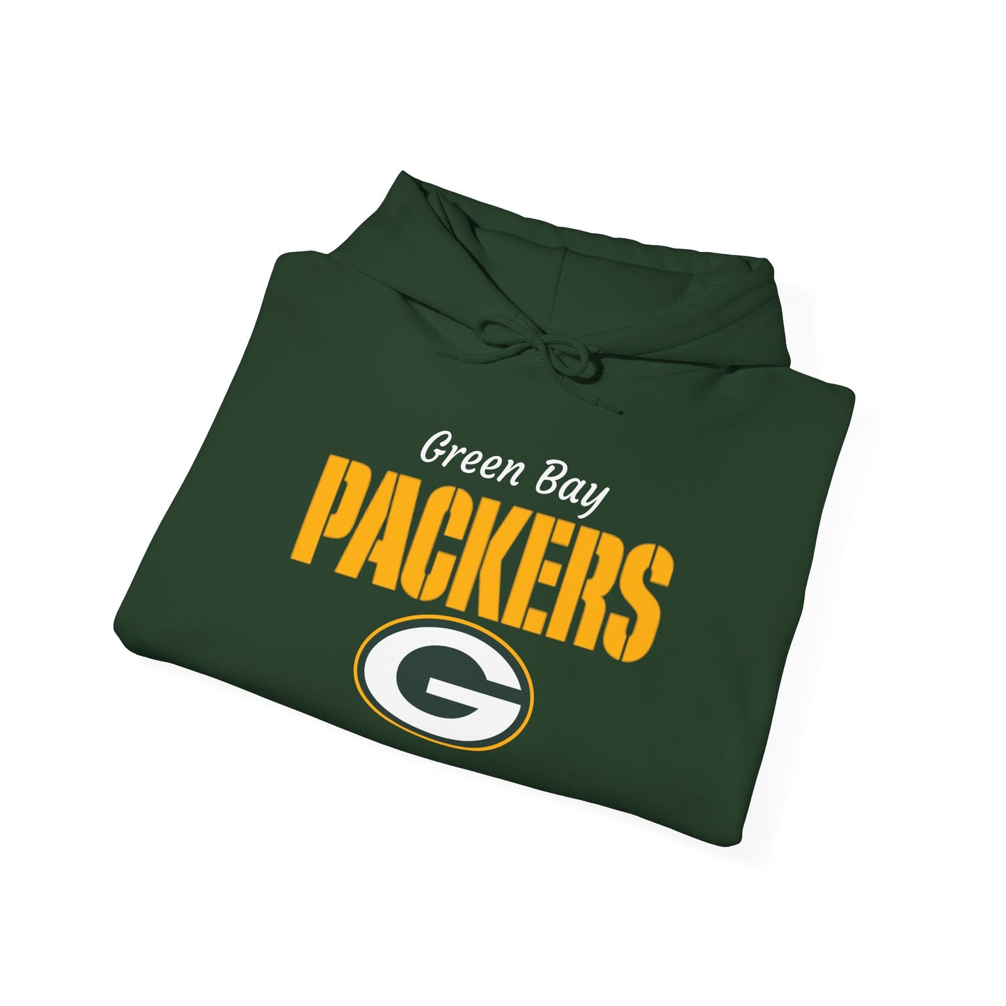 Packers Midweight Hoodie — Football Fan Hoodie (Forest Green)