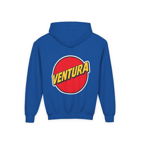 Ventura Beach Logo Youth Hoodie — Royal Blue