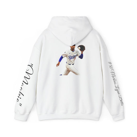 Mookie Betts White Hoodie