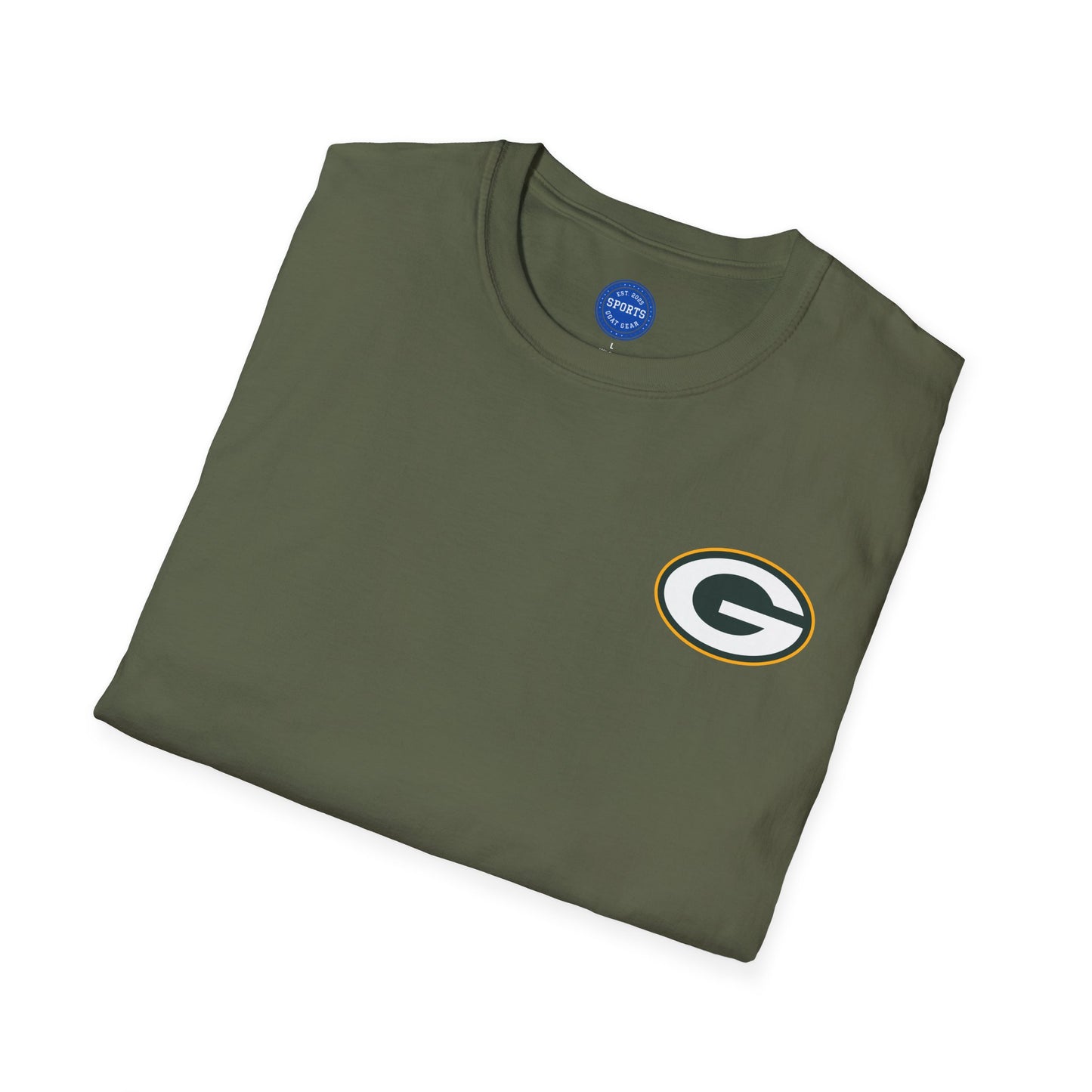 Green Bay Packers Military Green Logo T-Shirt — Fan Tee