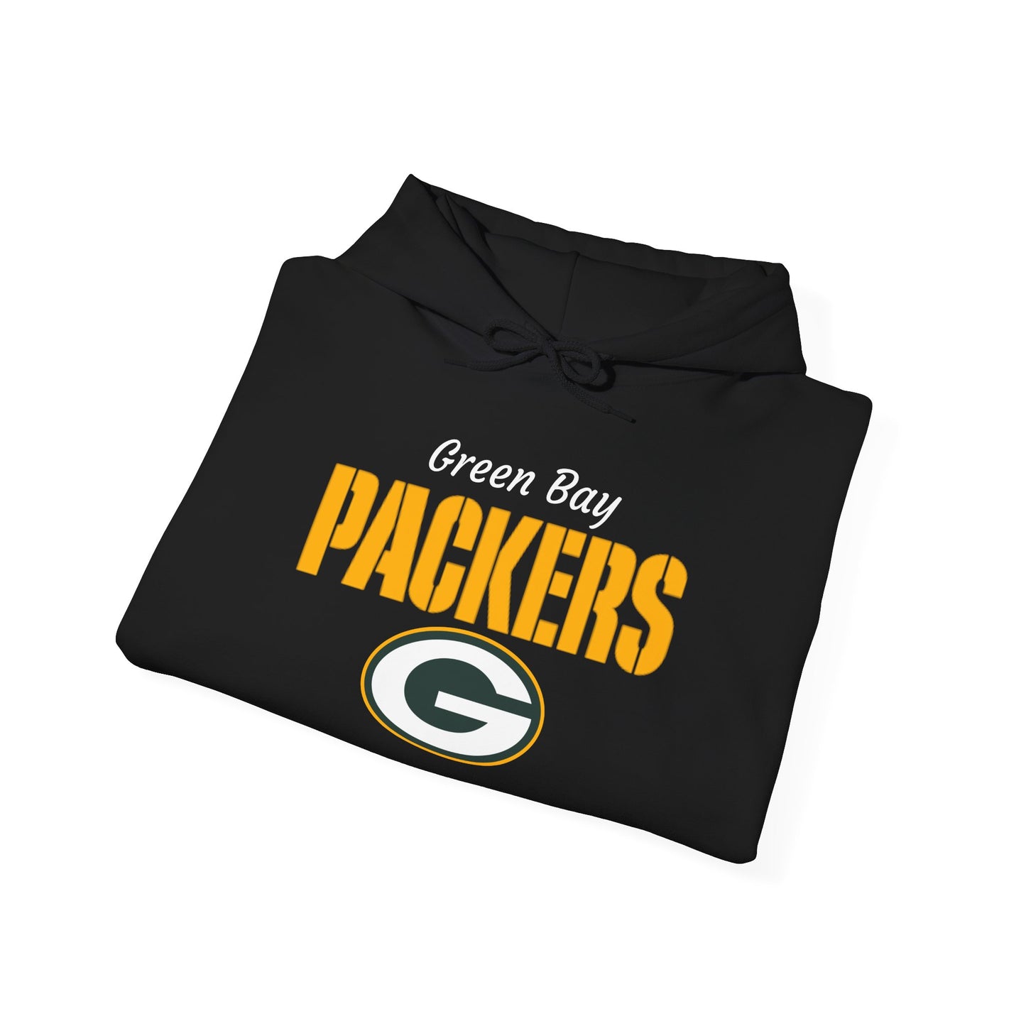 Packers Favre Midweight Hoodie — Football Fan Hoodie (Black)