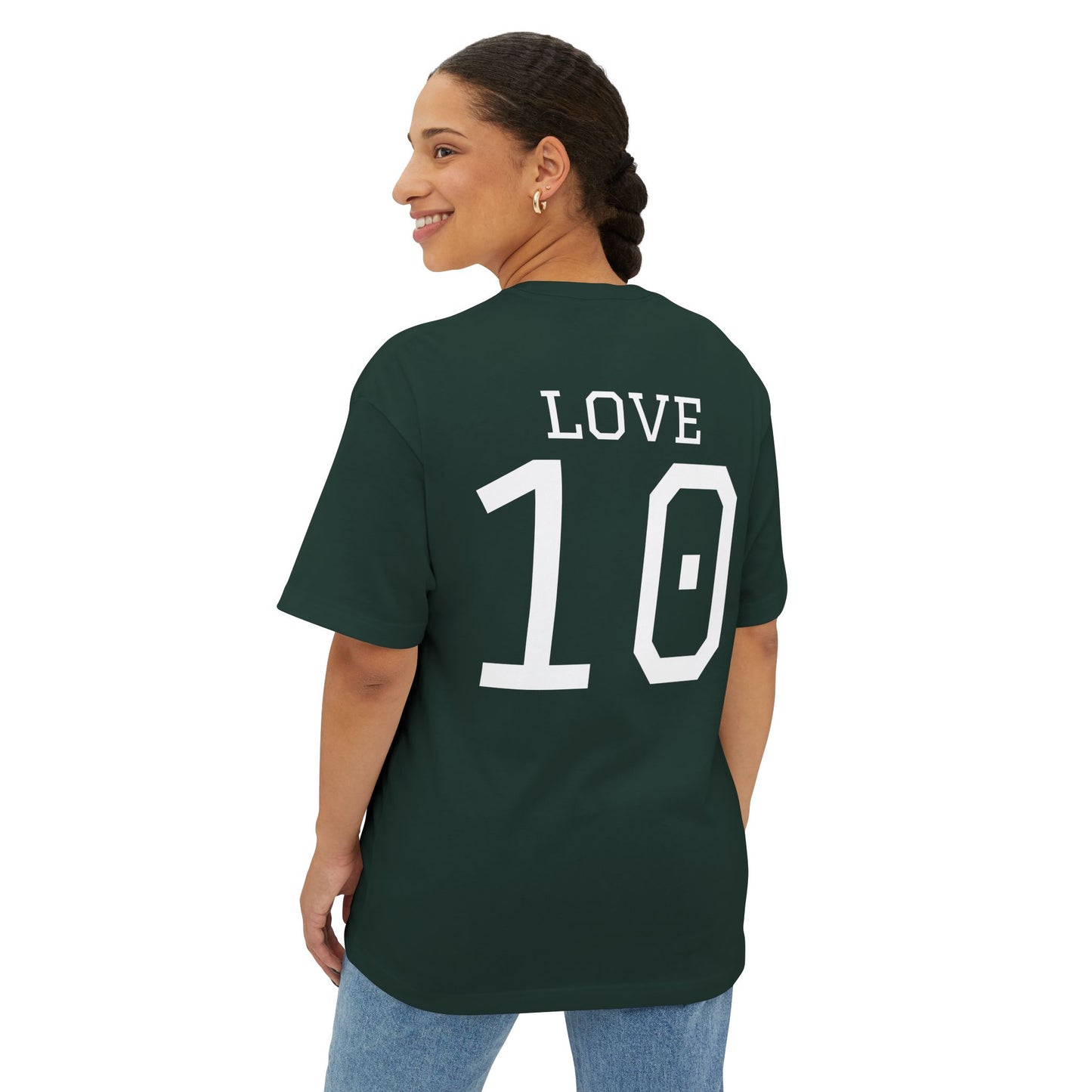 Packers Love Football Fan Tee — Vintage Team Shirt (Forest Green)