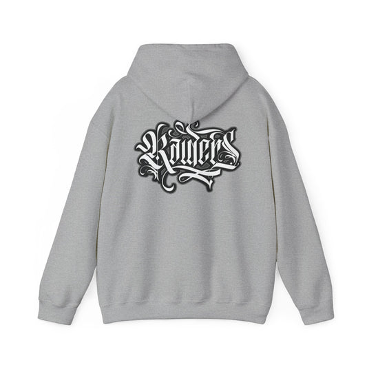 Las Vegas Raiders Tribal Logo Hoodie — Team Logo Fan Sweatshirt (Sport Grey)