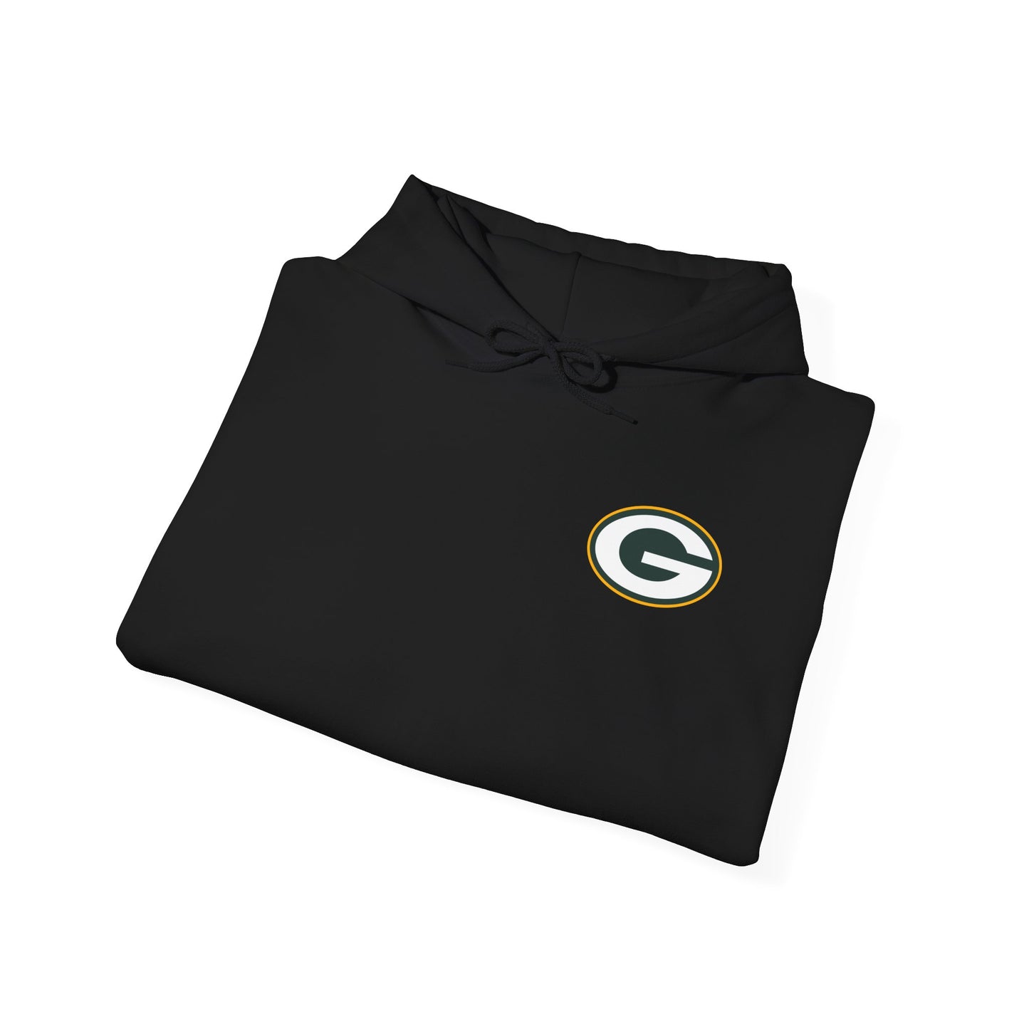PACKERS Midweight Hoodie — Football Fan Sweatshirt (Black)