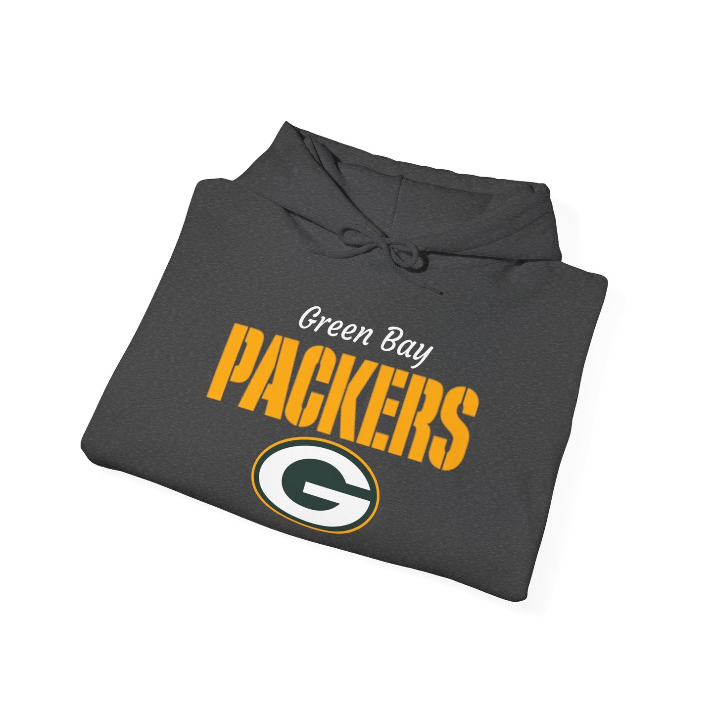 Packers Midweight Hoodie — Football Fan Hoodie (Dark Heather Grey)