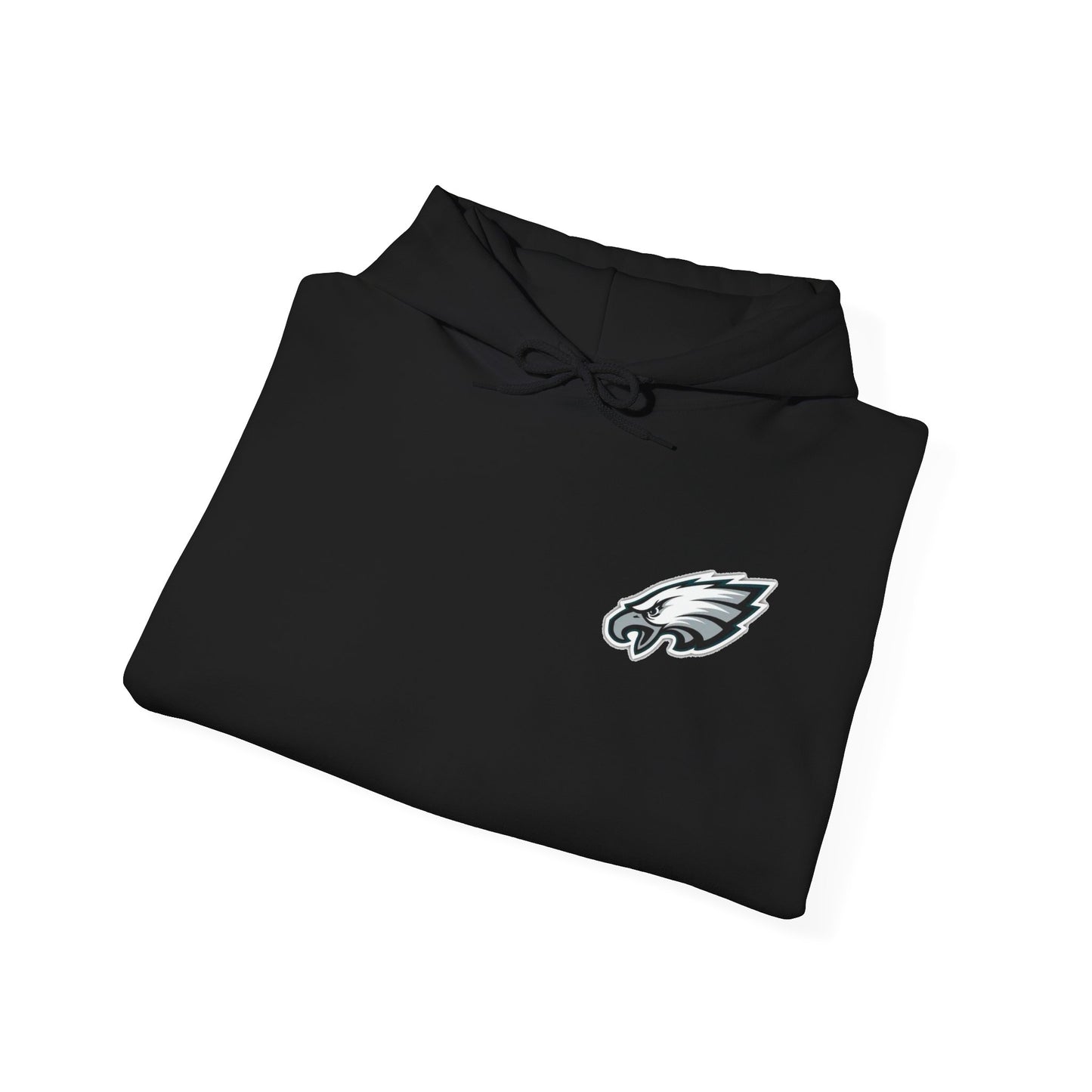 Philadelphia Eagles Hoodie — Team Logo Fan Sweatshirt (Black)