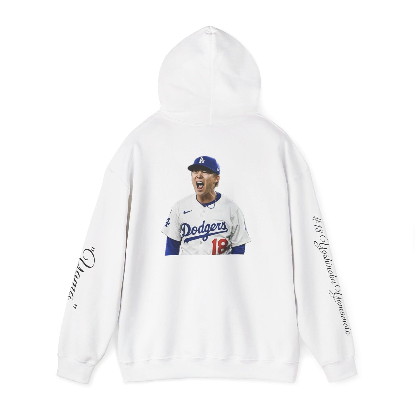 Yamamoto Hoodie - Unisex Heavy Blend™ Hooded Sweatshirt in White