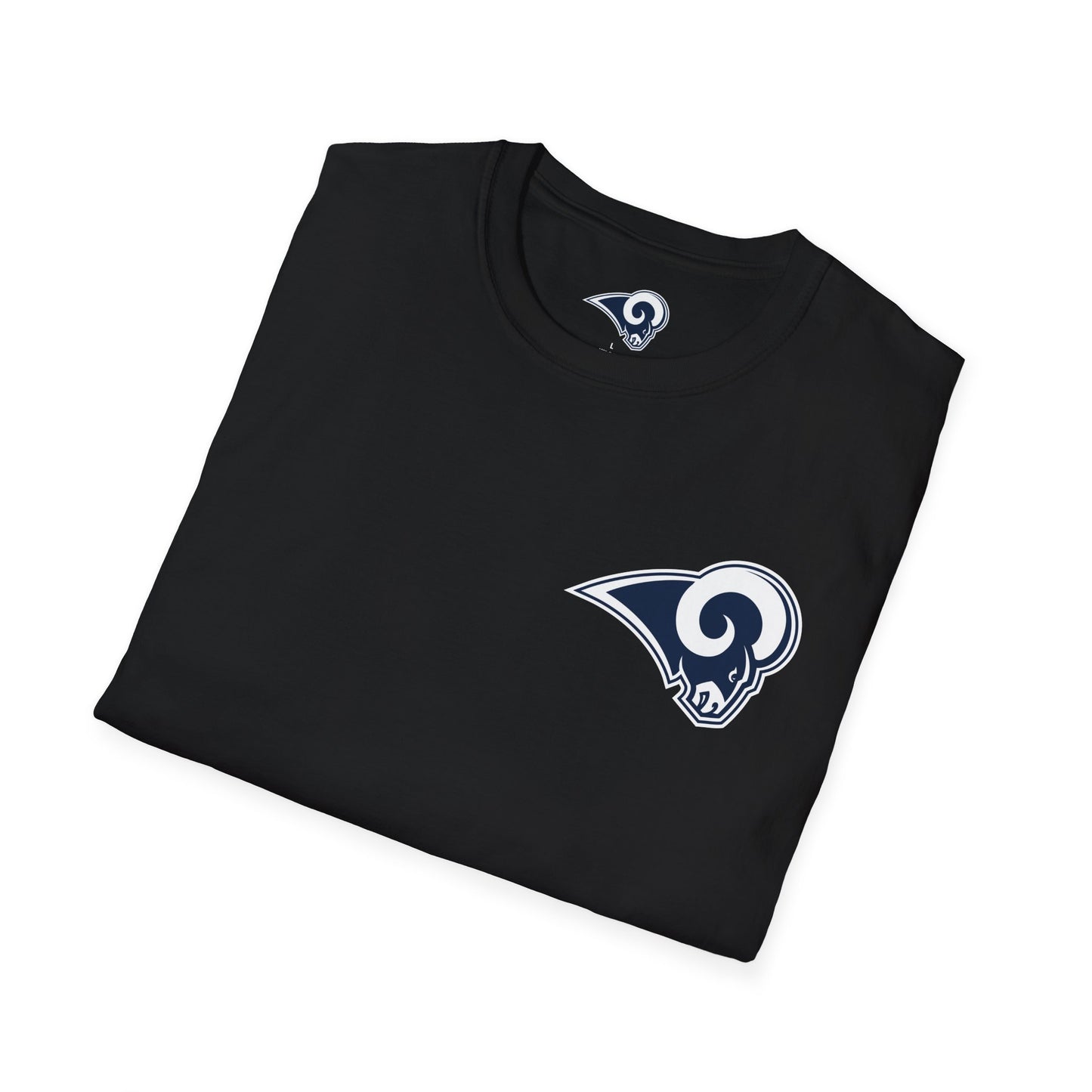 Los Angeles Rams Football T-Shirt — Rams Fan Tee (Black)