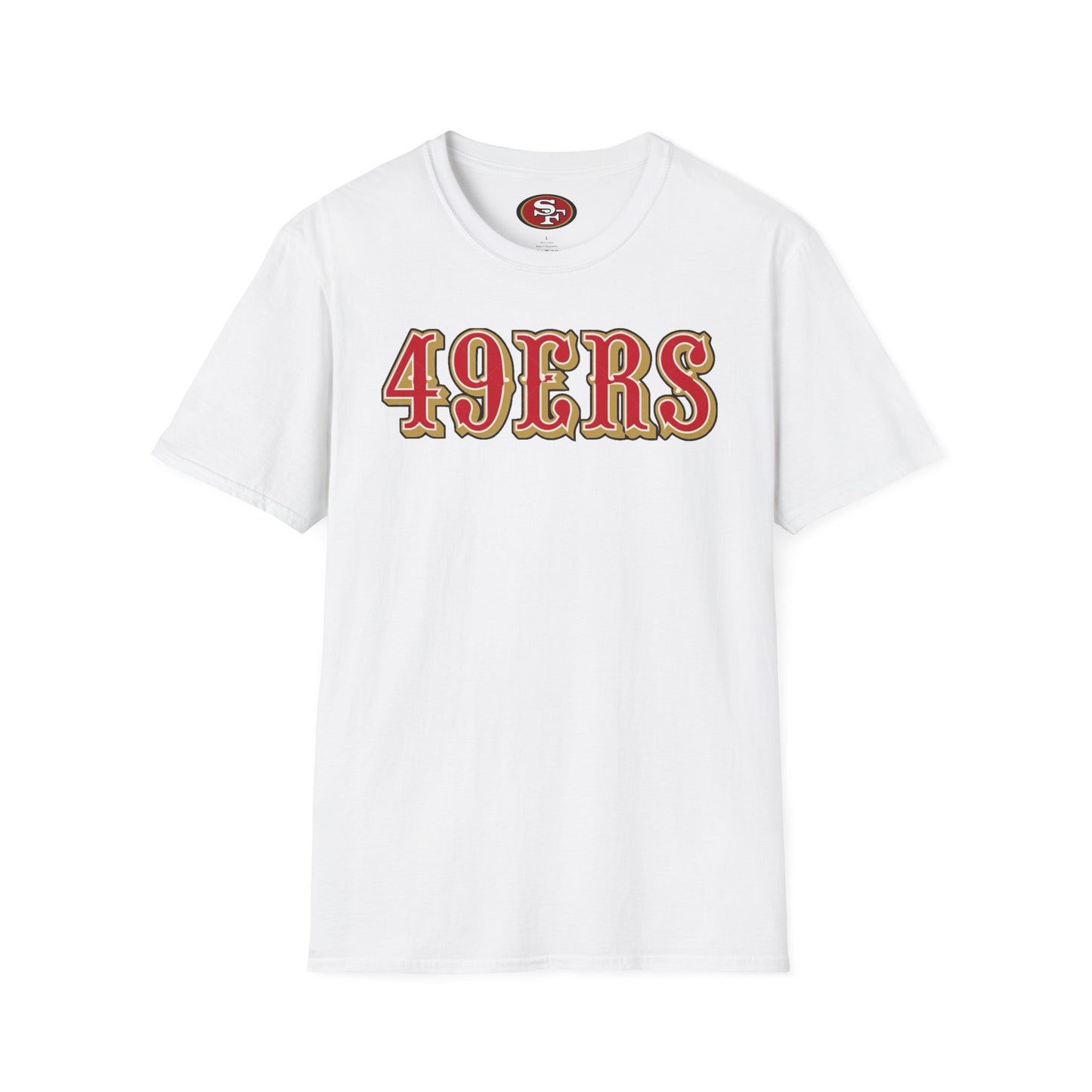 San Francisco 49ers Logo T-Shirt — 49ers Fan Tee (White) 2