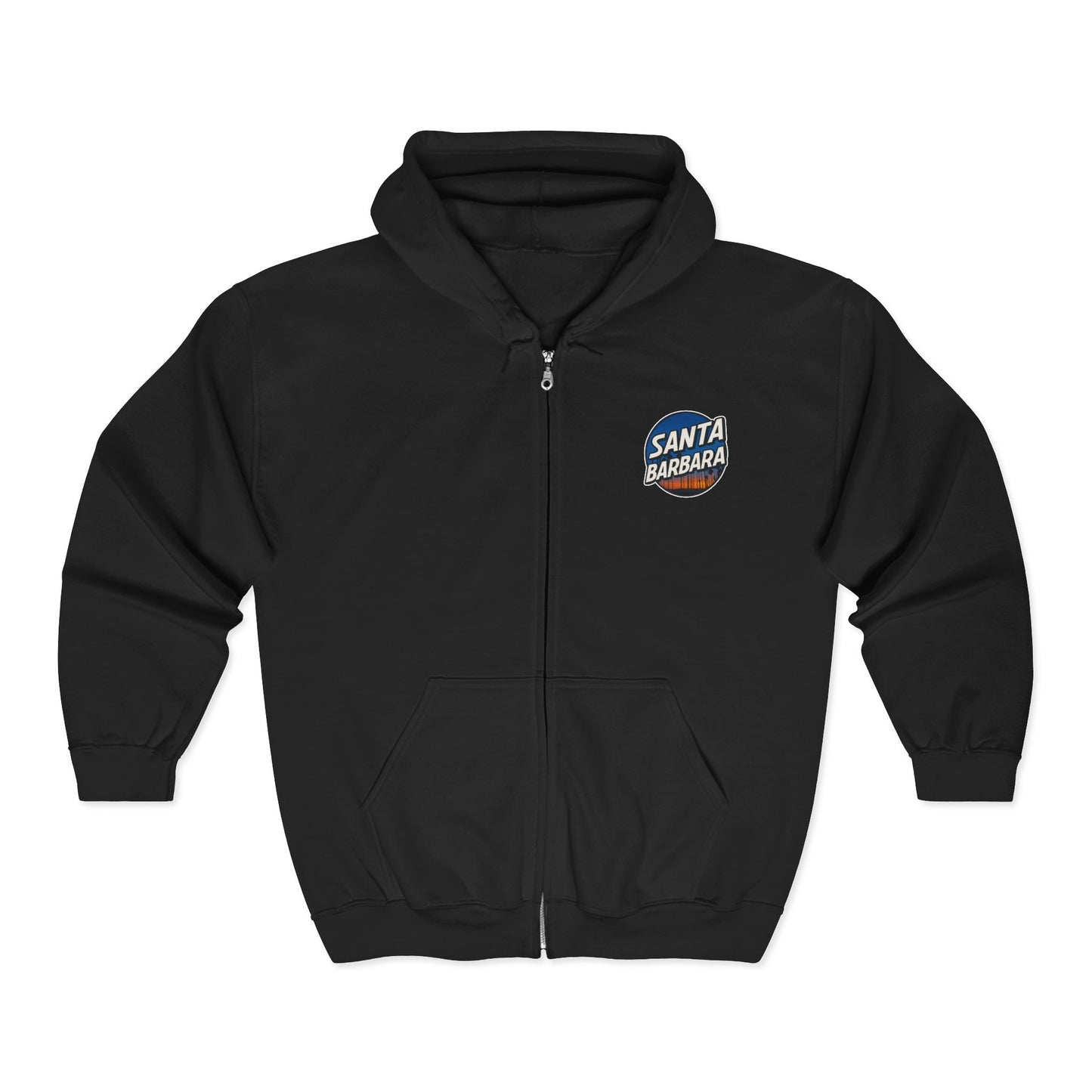 Santa Barbara Sunset Zip Hoodie