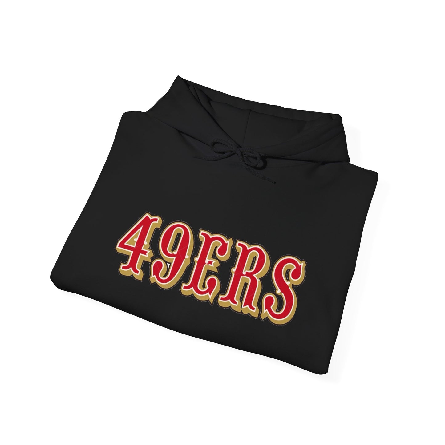 San Francisco 49ers Logo Hoodie — Team Sweatshirt for Fans (Black) 2