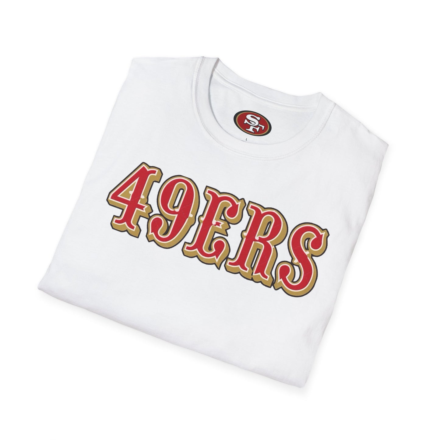 San Francisco 49ers Logo T-Shirt — 49ers Fan Tee (White) 2