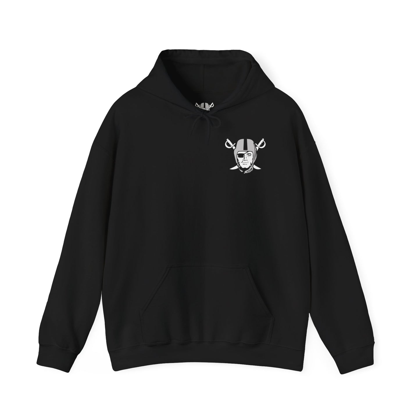 Las Vegas Raiders "One Nation" Tribal Logo Hoodie — Fan Team Sweatshirt