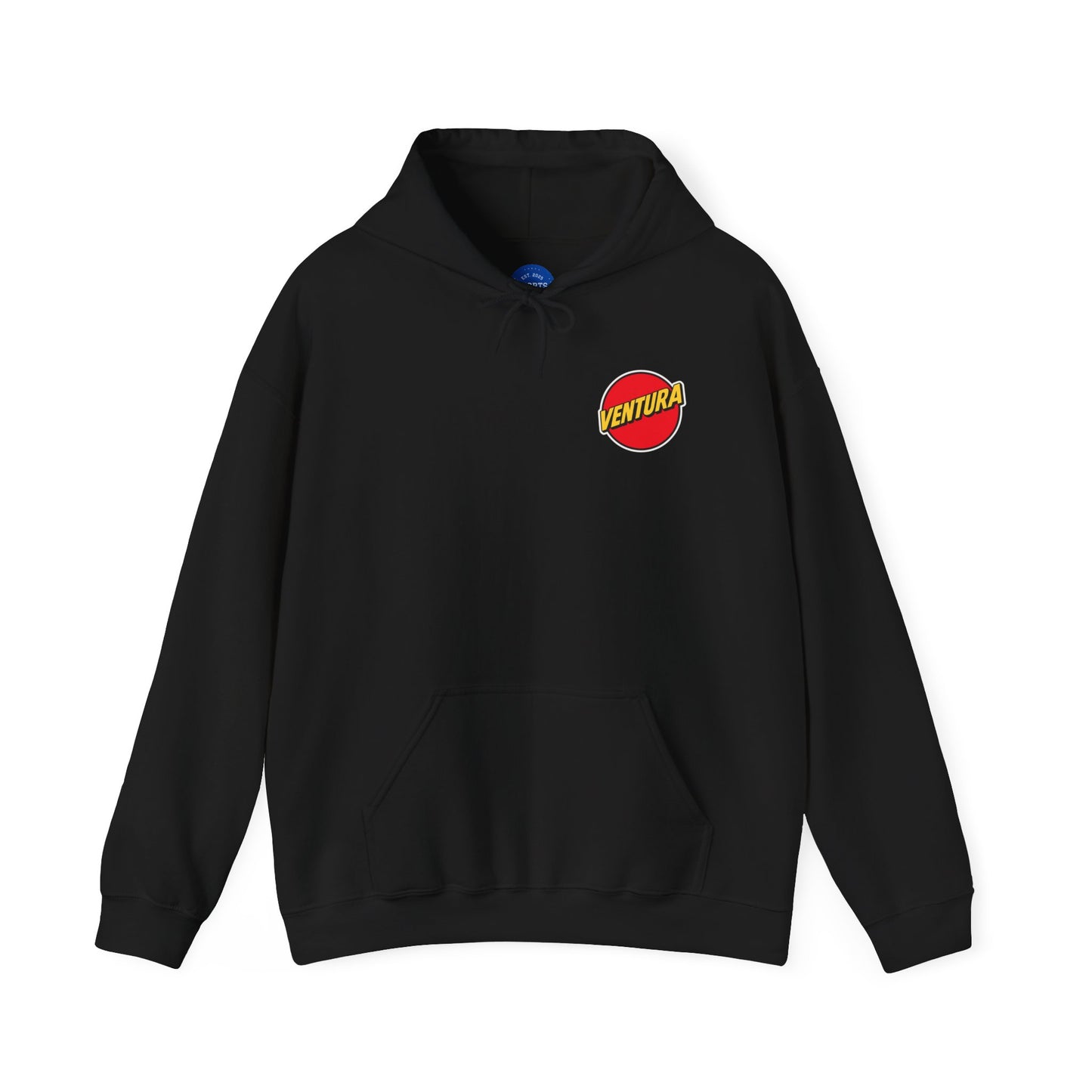 Ventura Black Hoodie — Ventura Hoodie Black Sweatshirt Alt