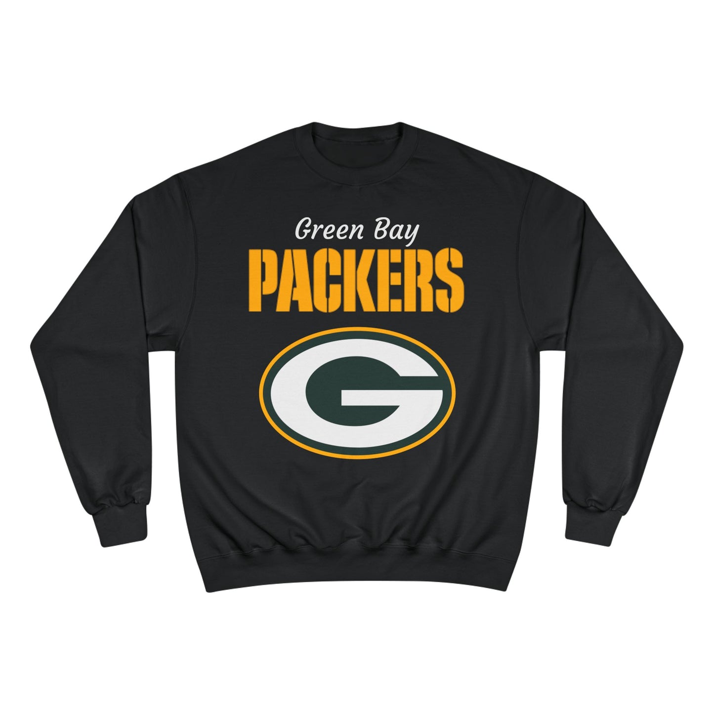 PACKERS Champion Crewneck Sweatshirt (Black)