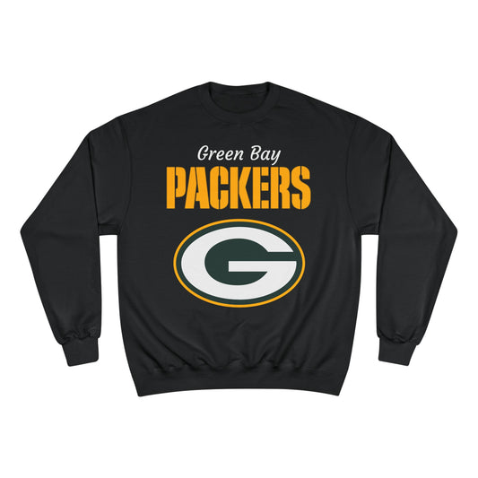 PACKERS Champion Crewneck Sweatshirt (Black)