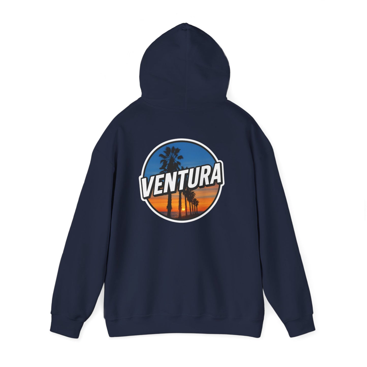 Ventura Surfer's Point Sunset Hoodie — Navy Ventura Sweatshirt