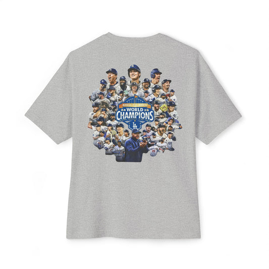 2024-2025 Dodgers Back-to-Back World Series Champions (Sports Grey)