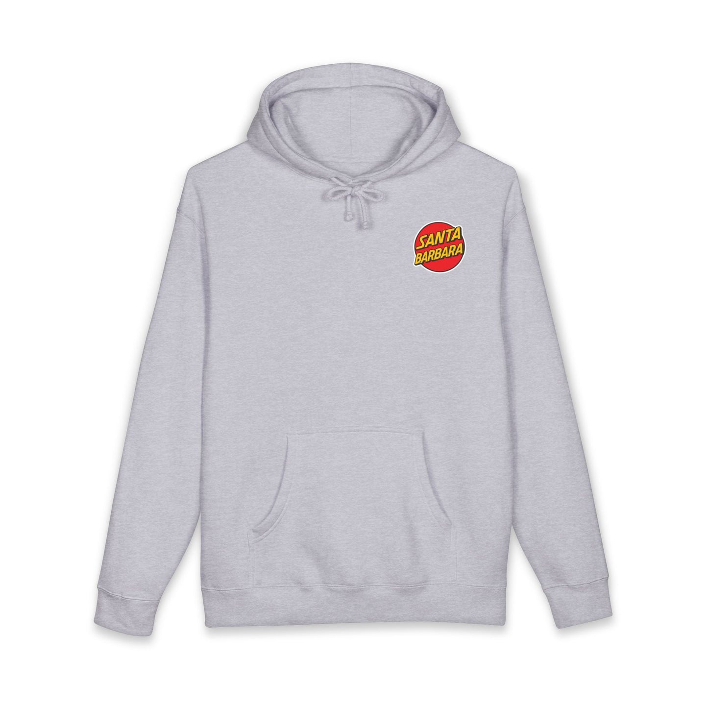 Santa Barbara Heavyweight Fleece Hoodie — Sports Grey