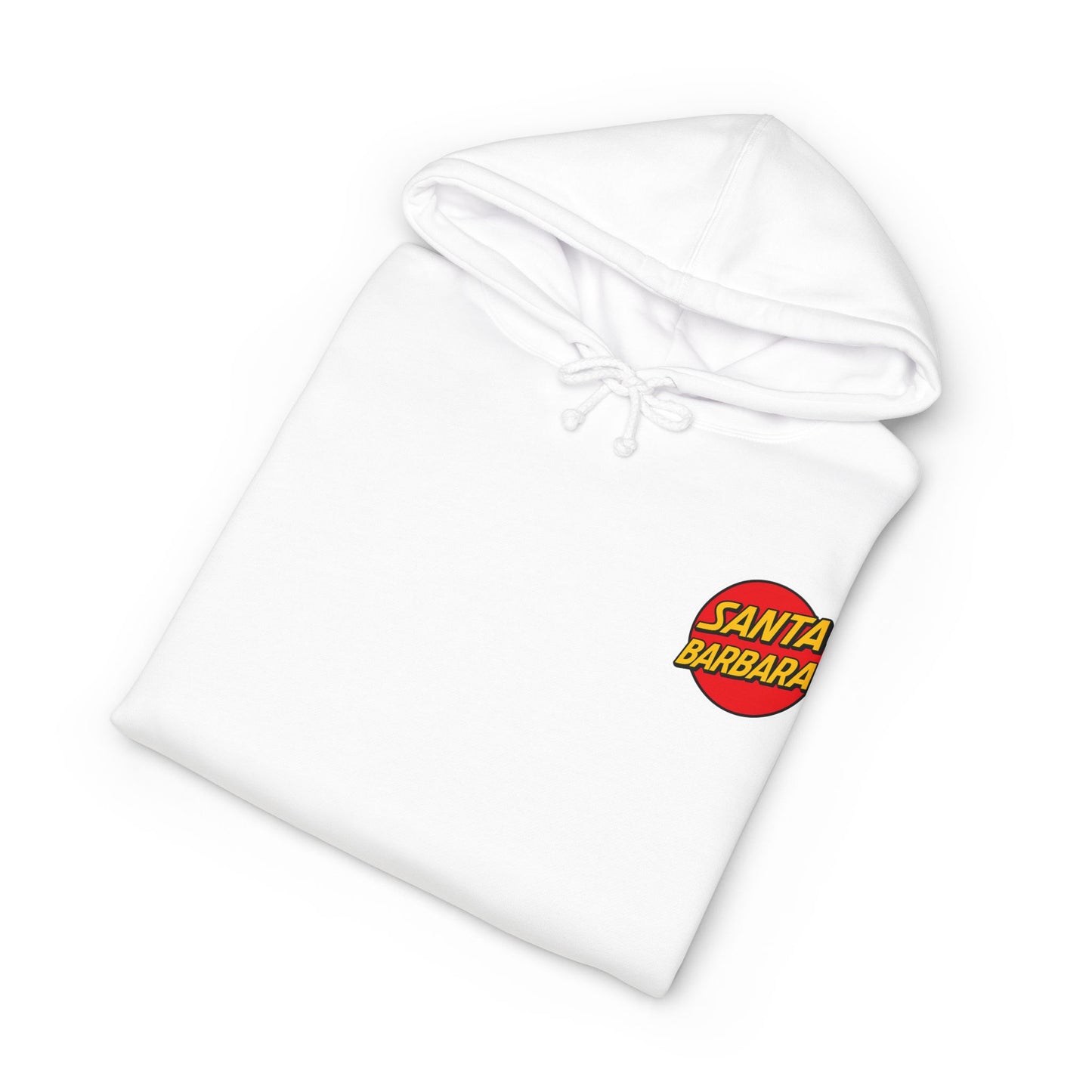 Santa Barbara Heavyweight Fleece Hoodie — White