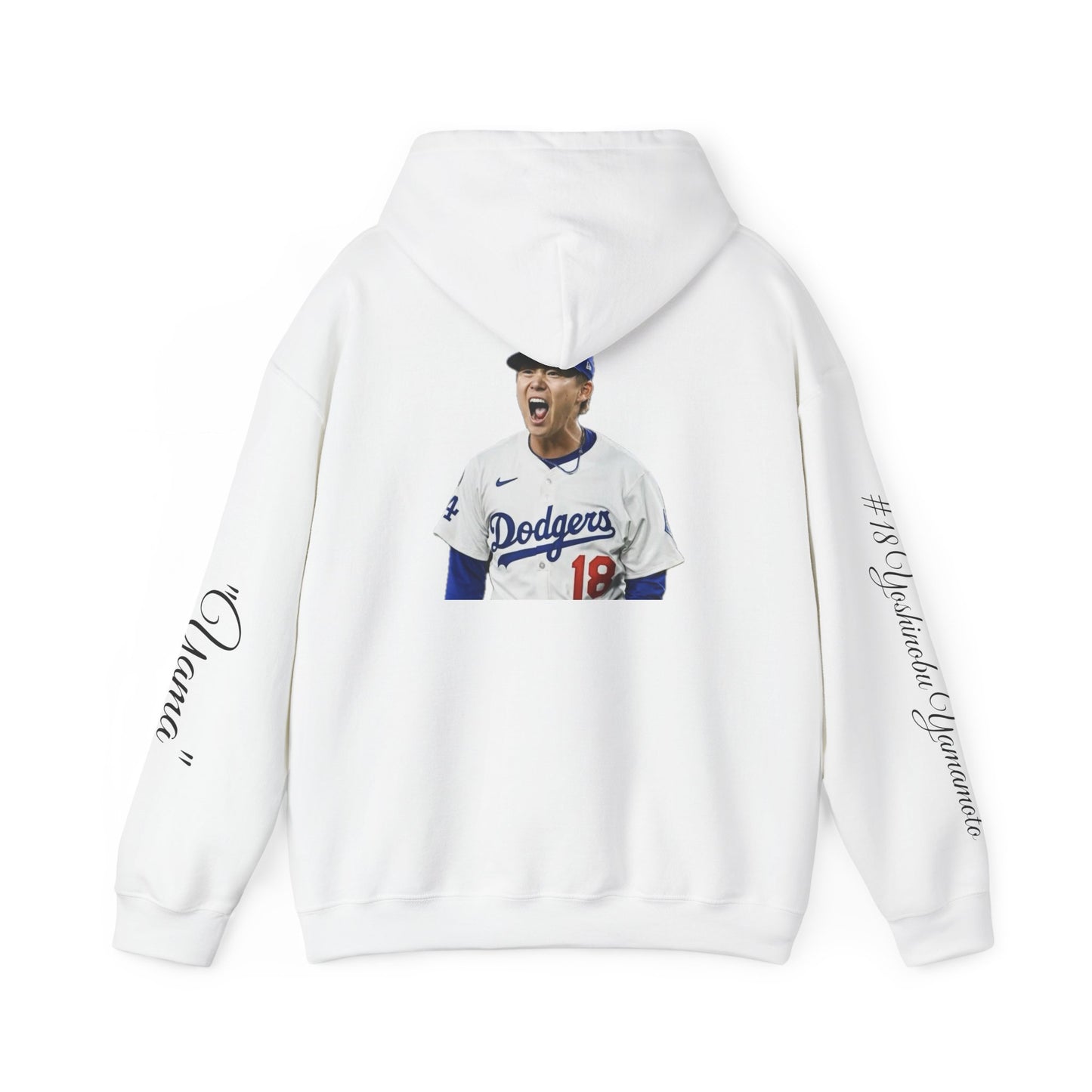 Yamamoto Hoodie - Unisex Heavy Blend™ Hooded Sweatshirt in White