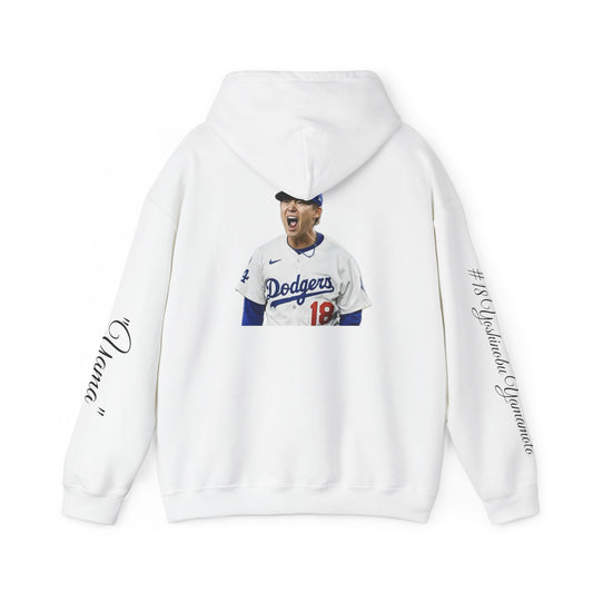 Yamamoto Hoodie - Unisex Heavy Blend™ Hooded Sweatshirt in White