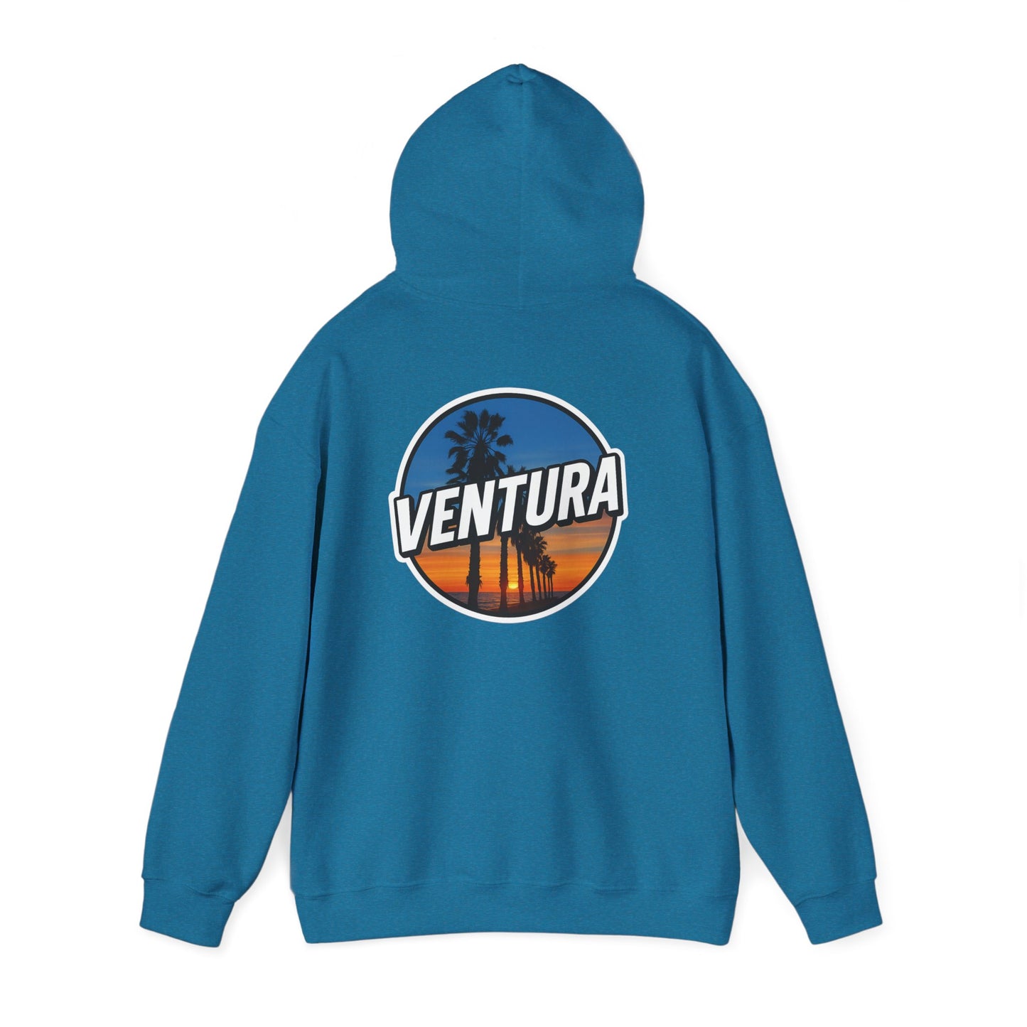 Ventura Surfer's Point Sunset Hoodie — Antique Saphire Ventura Sweatshirt
