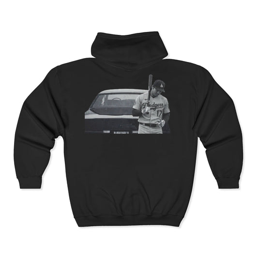 NOT LIKE US Hoodie — Shohei Ohtani Inspired Travel Zip-Up