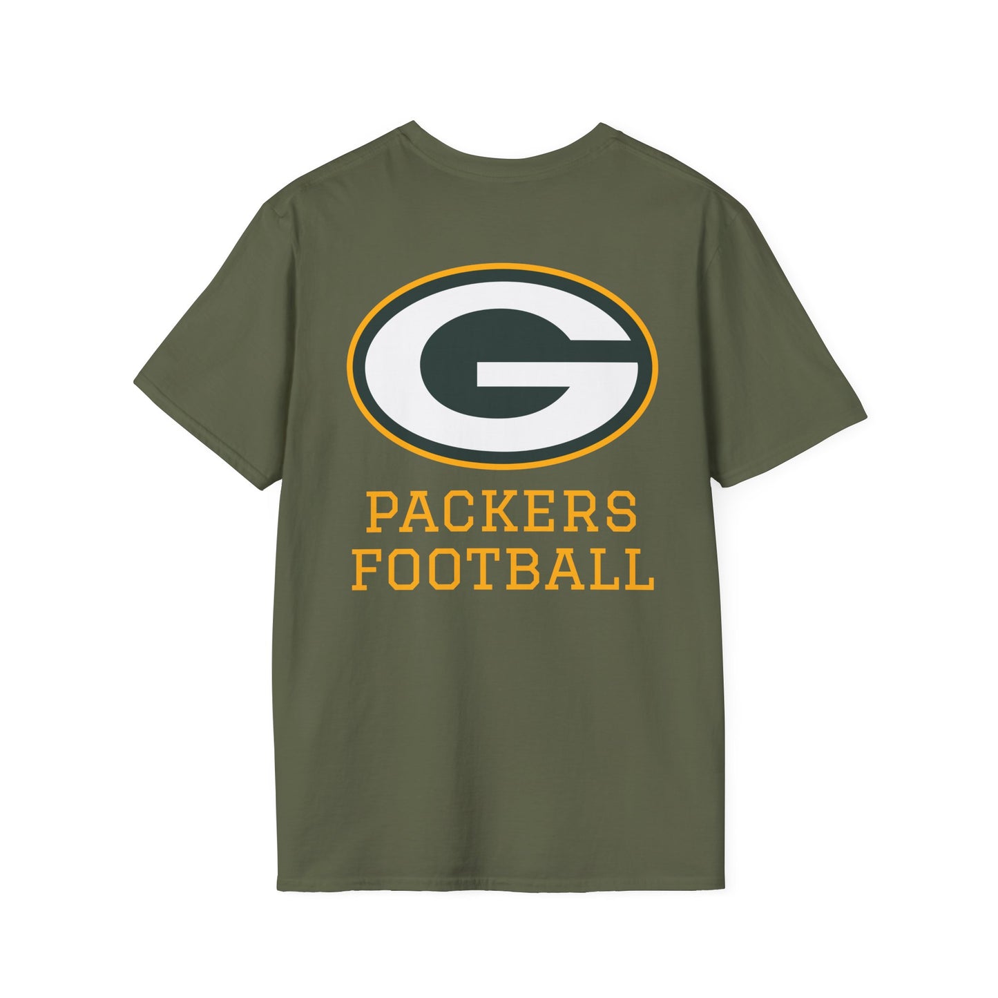 Green Bay Packers Military Green Logo T-Shirt — Fan Tee