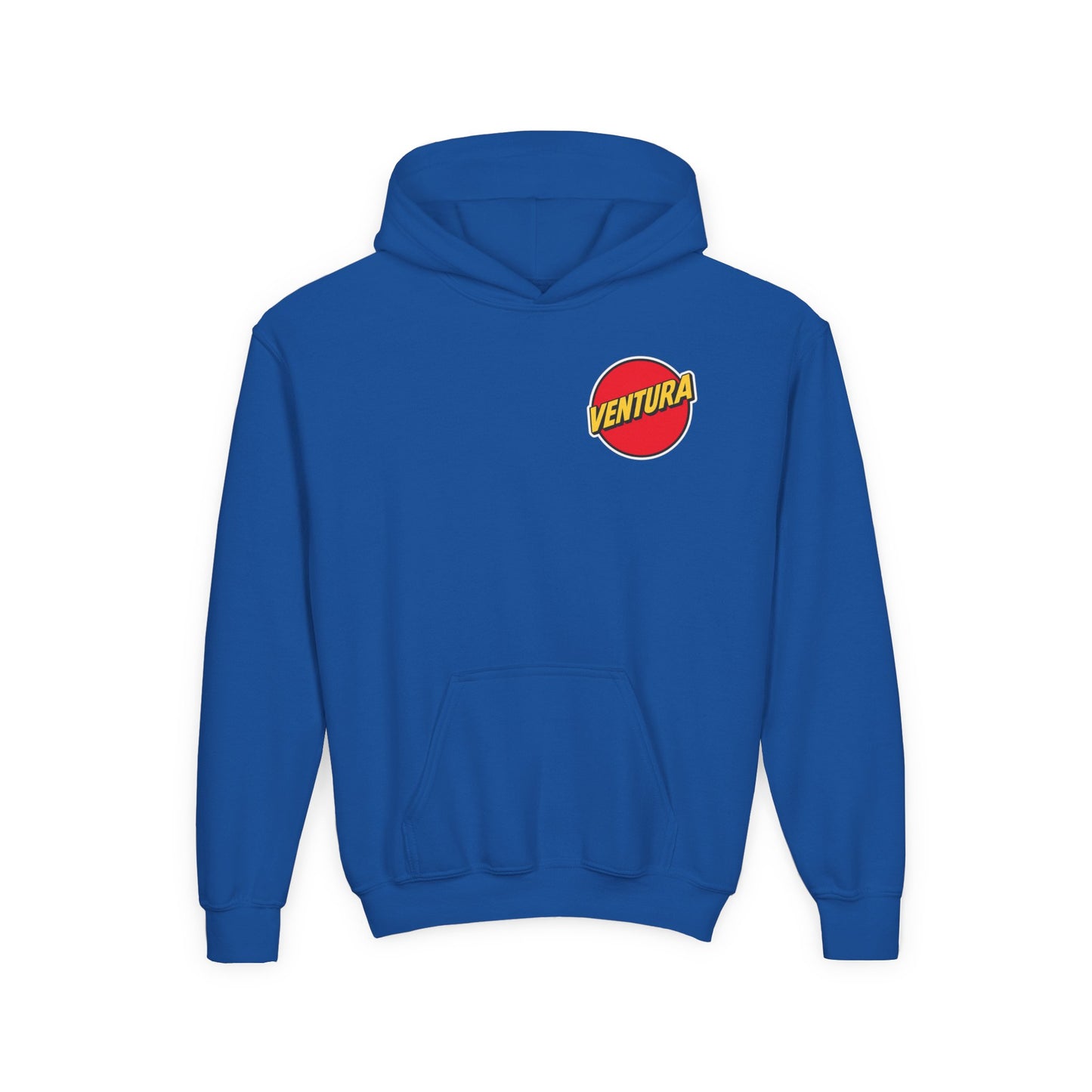 Ventura Beach Logo Youth Hoodie — Royal Blue