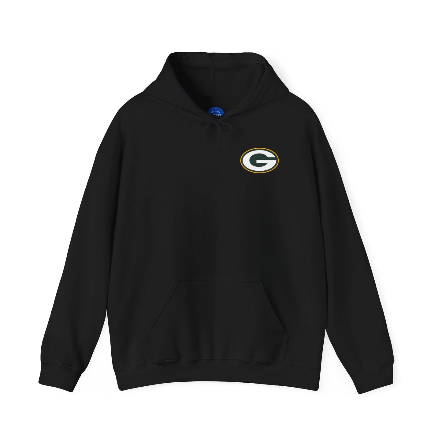 PACKERS Midweight Hoodie — Football Fan Sweatshirt (Black)