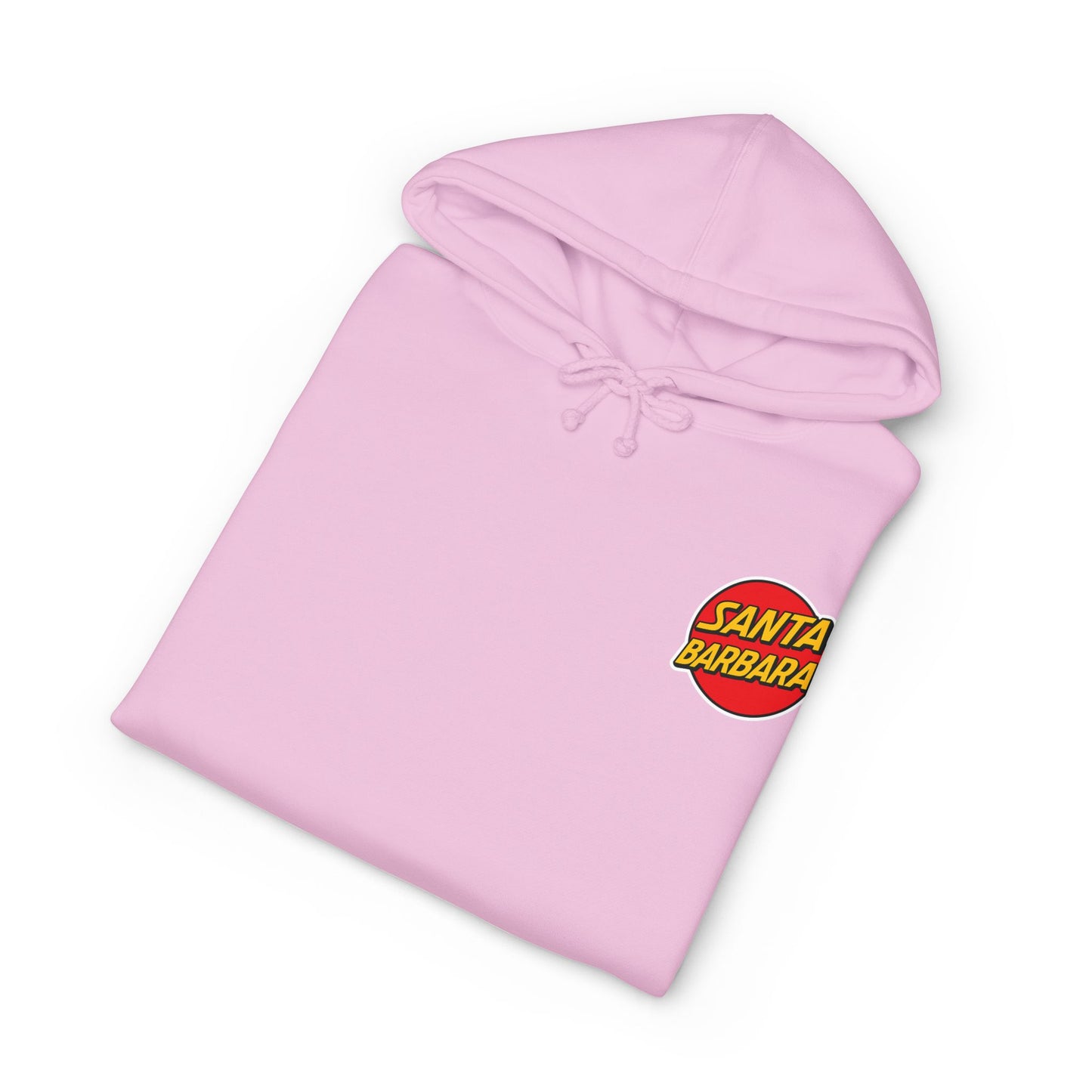Santa Barbara Heavyweight Fleece Hoodie — Pink