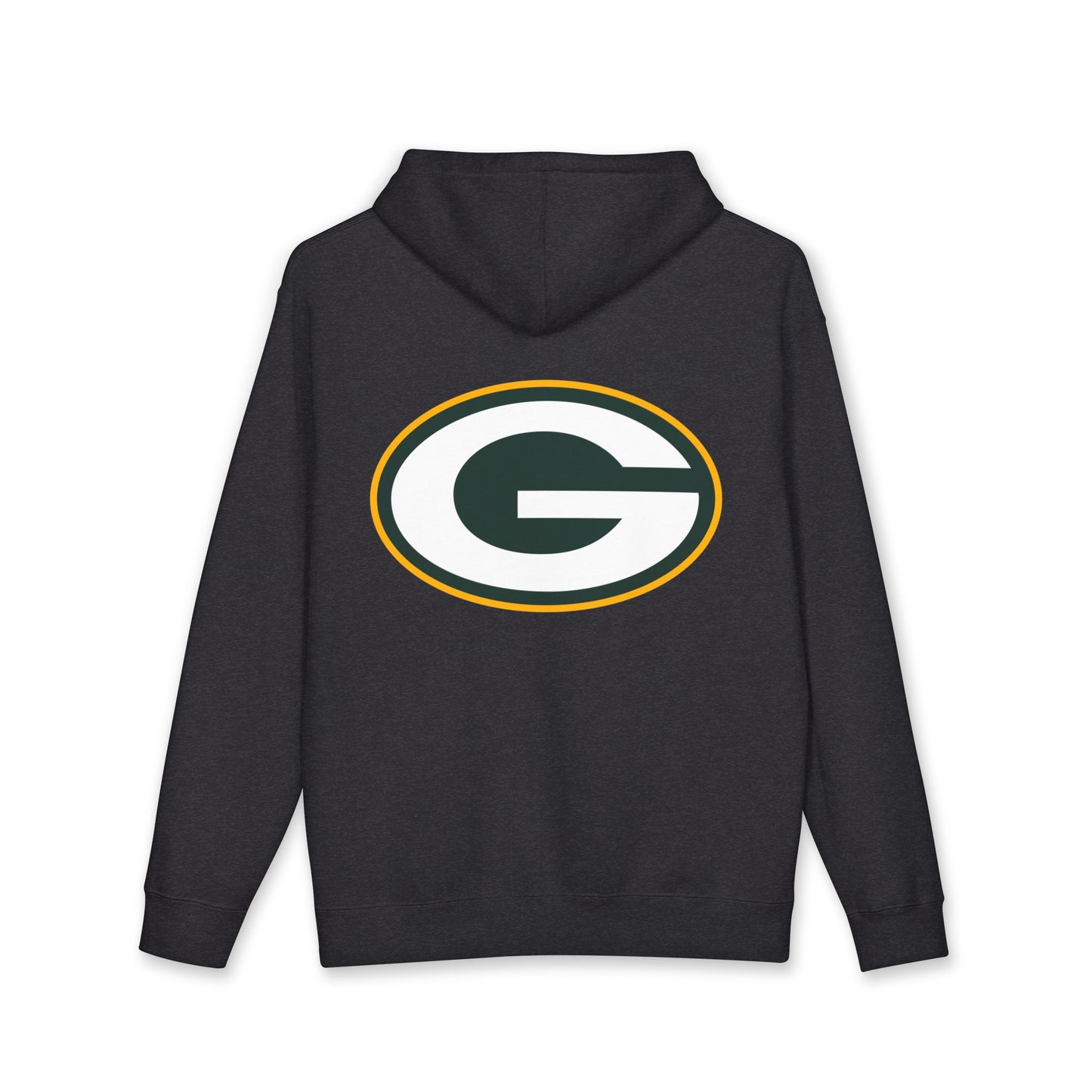 Packers Heavyweight Hoodie — Green Bay Football Pullover (Charcoal Grey)
