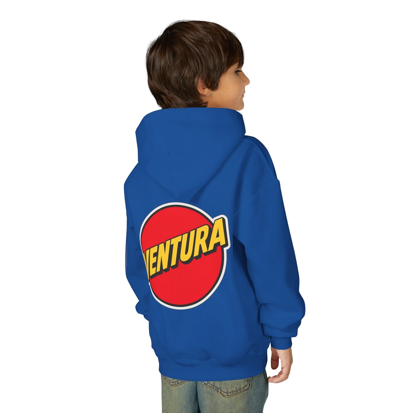Ventura Beach Logo Youth Hoodie — Royal Blue