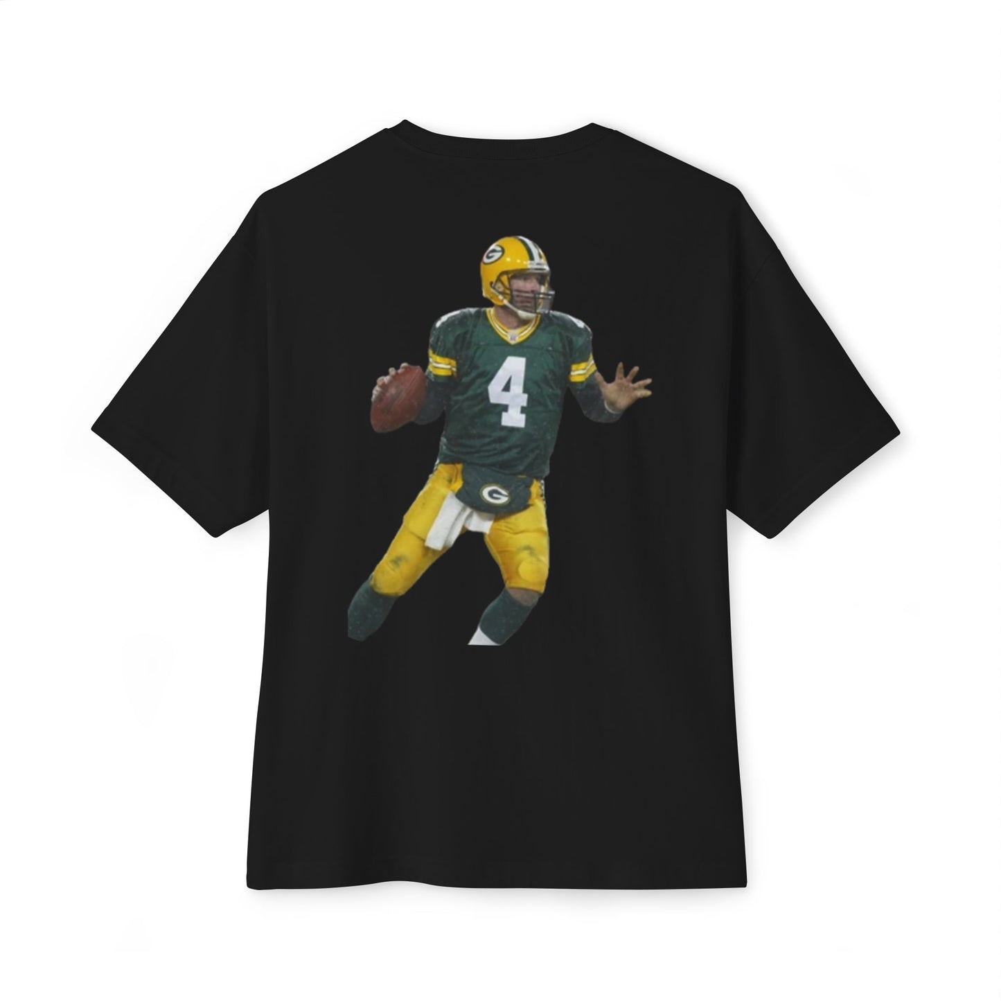 Favre Packers T-Shirt — Black Football Fan Tee