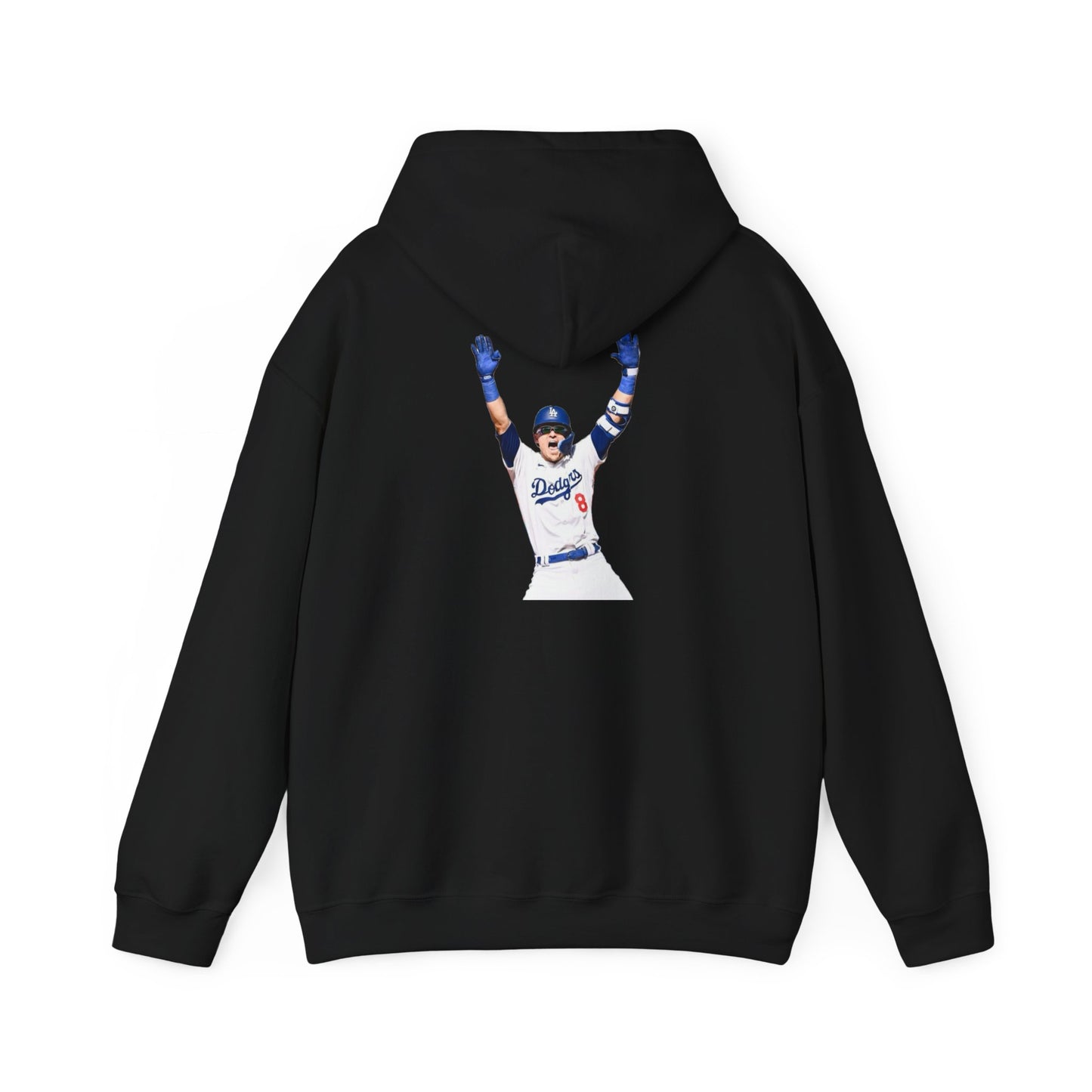 #8 Kike Hernandez Dodgers Hoodie — Los Angeles Blue Sweatshirt