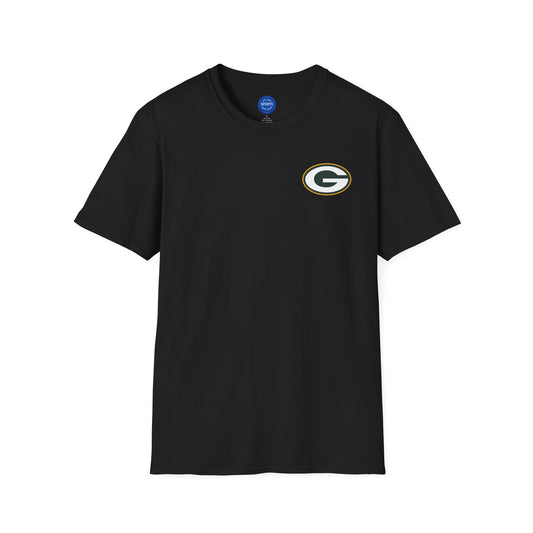 Green Bay Packers Black Logo T-Shirt — Fan Tee (2)